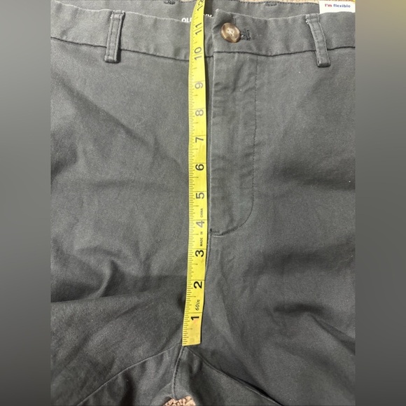NWT Old Navy Mens Gray Slim Pants Built-In Flex Size 36x30 Flat Front - Picture 8 of 9